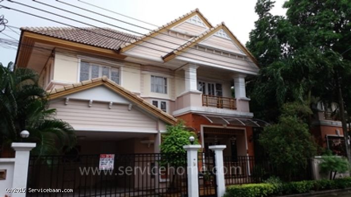 บ้านเดี่ยว ม.กรองทอง ซ.เฉลิมพระเกียรติ 55-1 ใกล้วงแหวน-สวนหลวง ร.9 -ห้างซีคอนN.0199 เฉลิมพระเกียรติ 55-1 หมู่บ้านกรองทอง 10,000,000 บาท