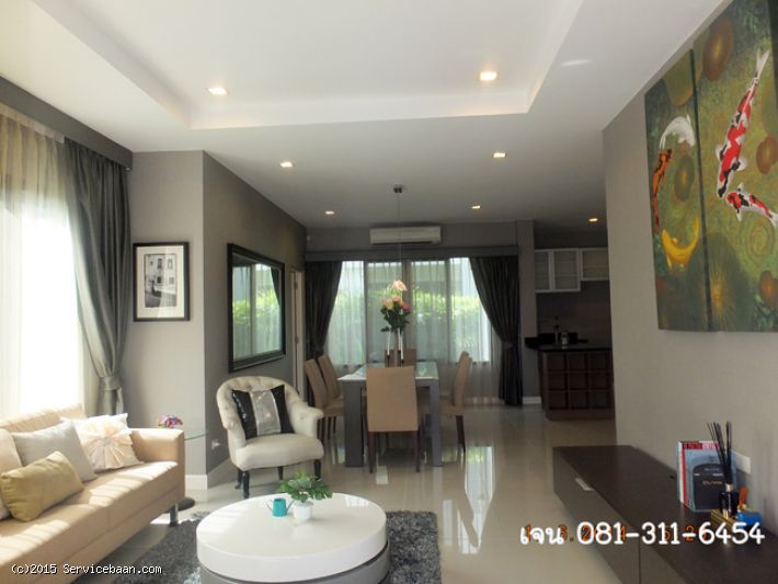ขายบ้านเดี่ยว เนื้อที่ 79.1 ตรว. ม.เศรษฐสิริ ชัยพฤกษ์ ถนนราชพฤกษ์ ตกแต่งพร้อมอยู่ เฟอร์ครบ แอร์ 6 เครื่อง 9,500,000 บาท