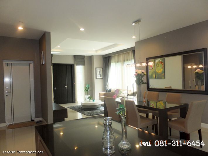 ขายบ้านเดี่ยว เนื้อที่ 79.1 ตรว. ม.เศรษฐสิริ ชัยพฤกษ์ ถนนราชพฤกษ์ ตกแต่งพร้อมอยู่ เฟอร์ครบ แอร์ 6 เครื่อง 9,500,000 บาท