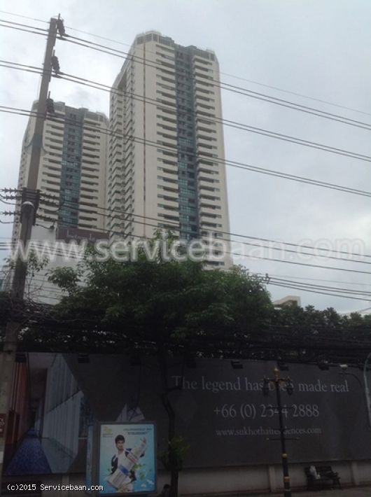 ขายคอนโด สาธร การ์เด้นท์ เนื้อที่ 108.98 ตร.ม.อาคาร39 ดินทางสะดวกเพียง 830 เมตร หรือประมาณ 10 นาที เดินจาก สถานีรถไฟฟ้าใต้ดินลุมพินี สาธร, กรุงเทพมหานคร