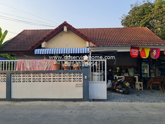 หมู่บ้านเพชรประกาย บ้านเดี่ยว ชั้นเดียว 60 ตร.ว. ราคา 1.7 ล้าน  ใกล้ถนนลำลูกกา ถนนพหลโยธิน ถนนรังสิต-นครนายก ใกล้สถานีรถไฟฟ้าสายสีทอง 